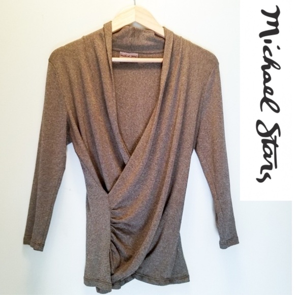 Michael Stars Tops - NWOT Michael Stars Surplice Top